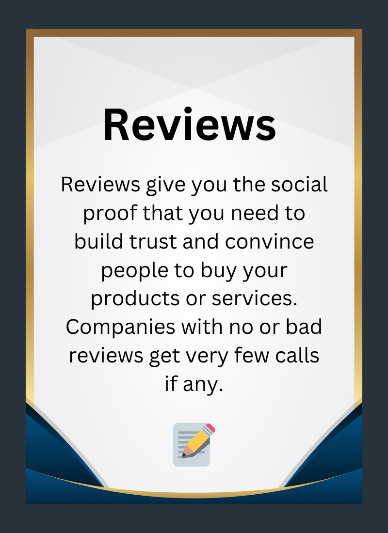GBP Ranking Factors (2) Reviews